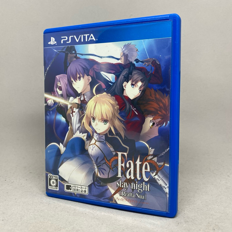 Fate/Stay Night PS Vita the Best | แผ่นเกมเพลสเตชั่นวีต้า แท้ | Zone 2 | Japanese | ใช้งานปกติ