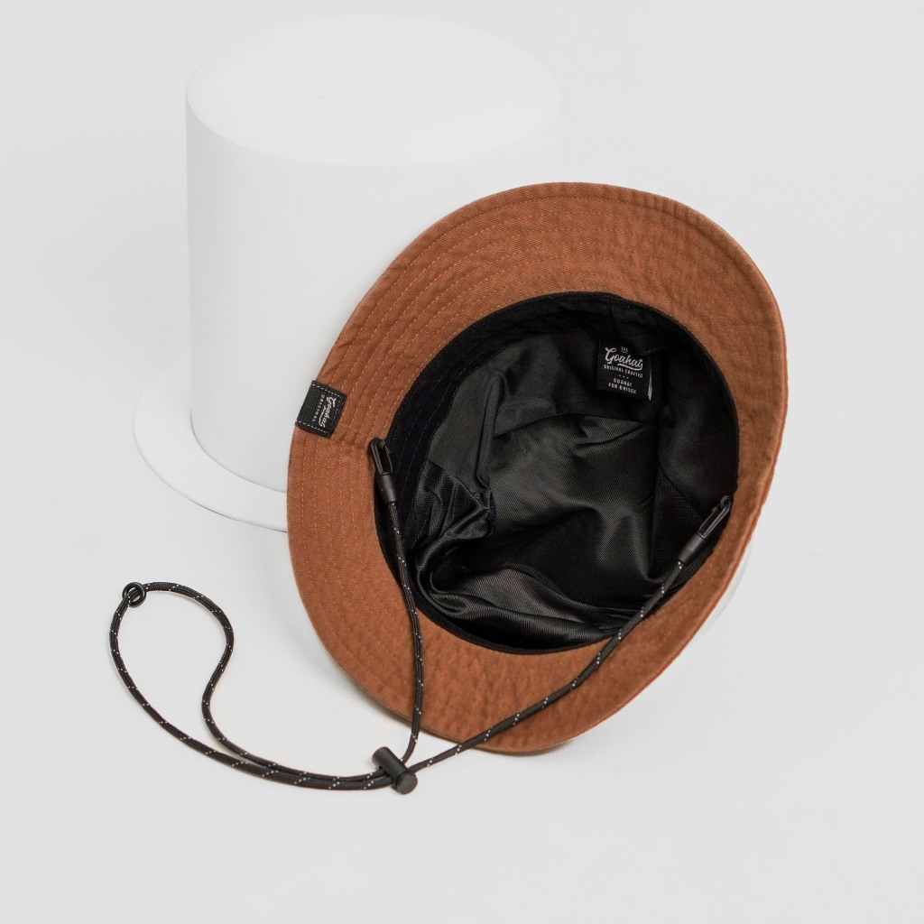 G113 Sand หมวกบักเก็ต Cotton washed ฟอกเฟด สไตล์สตรีท เบา ใส่สบาย มีซับใน ระบายอากาศได้ดี