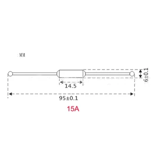 1 ชิ้น เทอร์โมฟิวส์ ฟิวส์หม้อหุงข้าว 10A/15A/20A 250V 130/155/165/172/185/192/200/216/240 องศาเซลเซียส ฟิวส์ความร้อน