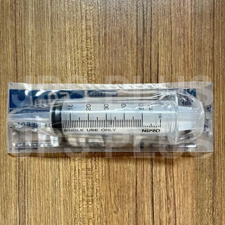 ไซริงค์ 50 มล. ( 1 ชิ้น ) แบบให้อาหาร หัวกลาง กระบอกฉีดยา ป้อนยา Syringe Nipro 50 mL.