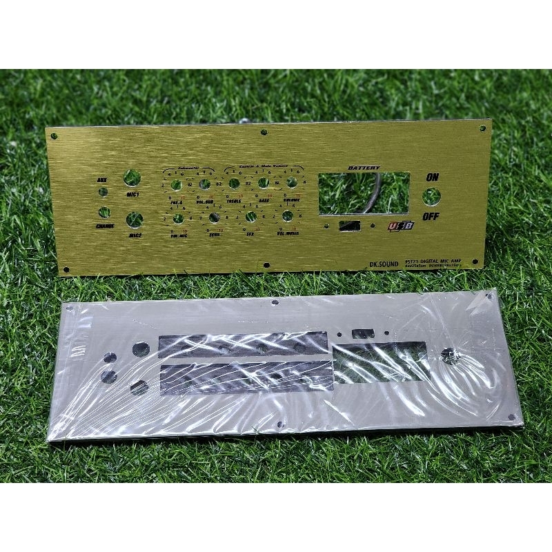 เพลทตู้ลำโพงบลูทูธ รุ่น ZK-ST21 + ไมค์ zk-amp USB บลูทูธDIY ใส่แอมป์จิ๋ว ZK-ST21 + ไมค์ ZK-AMP วัดแบ