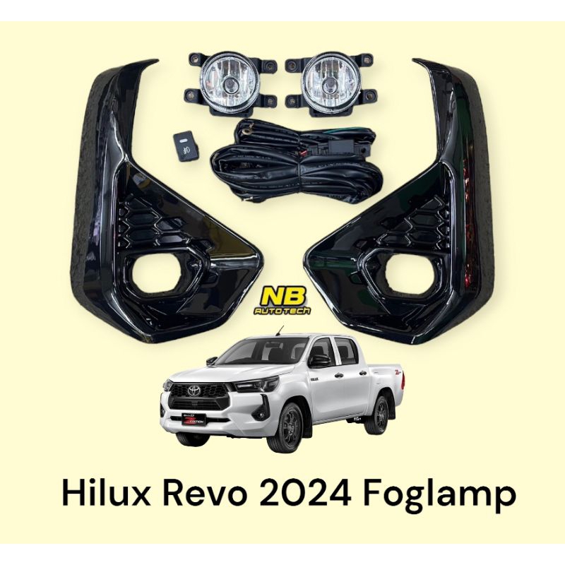 ไฟตัดหมอก Revo led 2024 2025 สปอร์ตไลท์ Foglamp Hilux Revo Z-edition