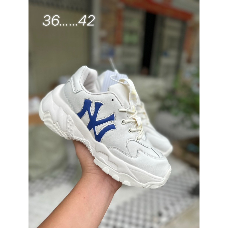 พร้อมส่ง New MLB Sneacker grade HI END ไซส์ 36-42รองเท้ากีฬารองเท้าอเนกประสงค์ สูง 6CM