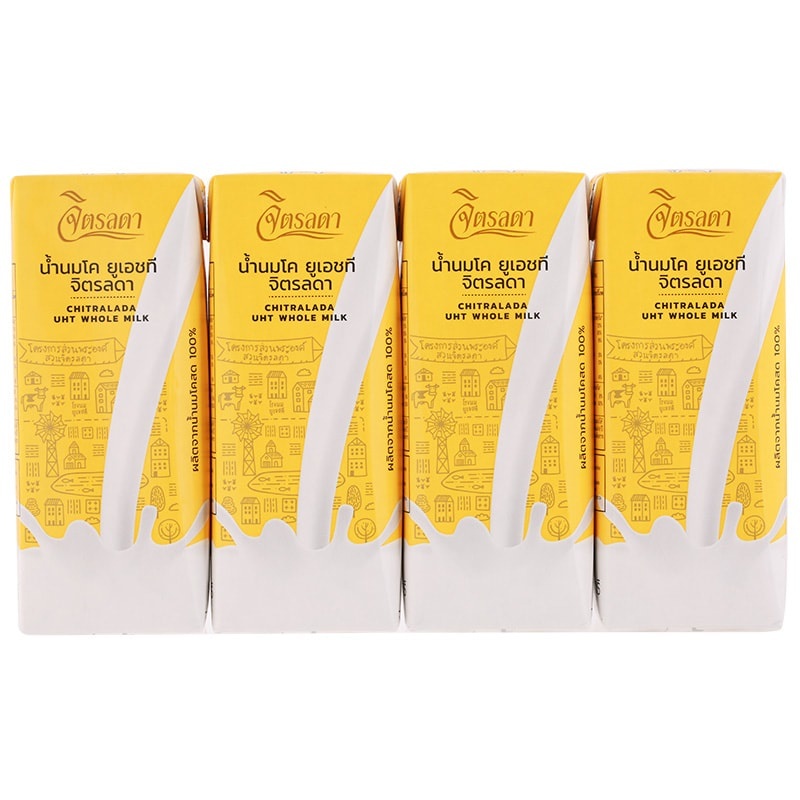 [ส่งฟรี] นมจิตรลดา 200ml x3 แพค 12 กล่อง
