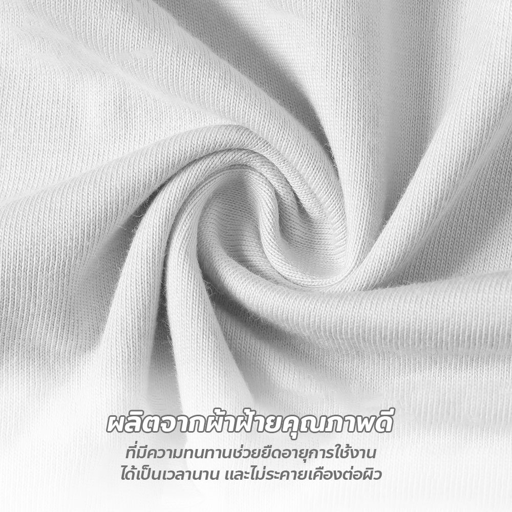 evebell เสื้อยืดแขนสั้น คอกลม เบาสบาย ใส่ได้ทุกโอกาส - รูปที่ 2