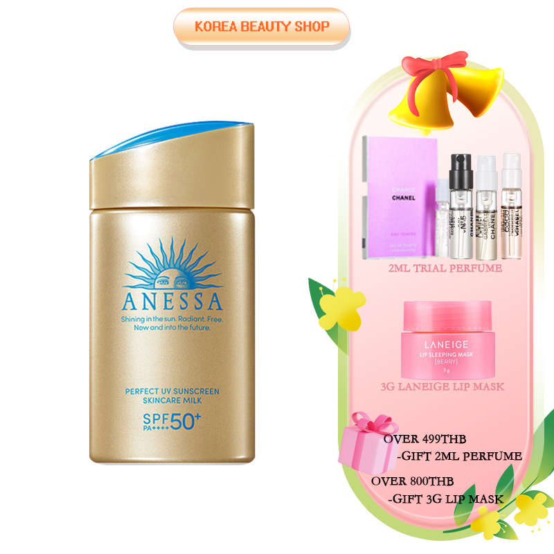 ใหม่!!ANESSA Perfect Sunscreen Skincare Milk ครีมกันแดด