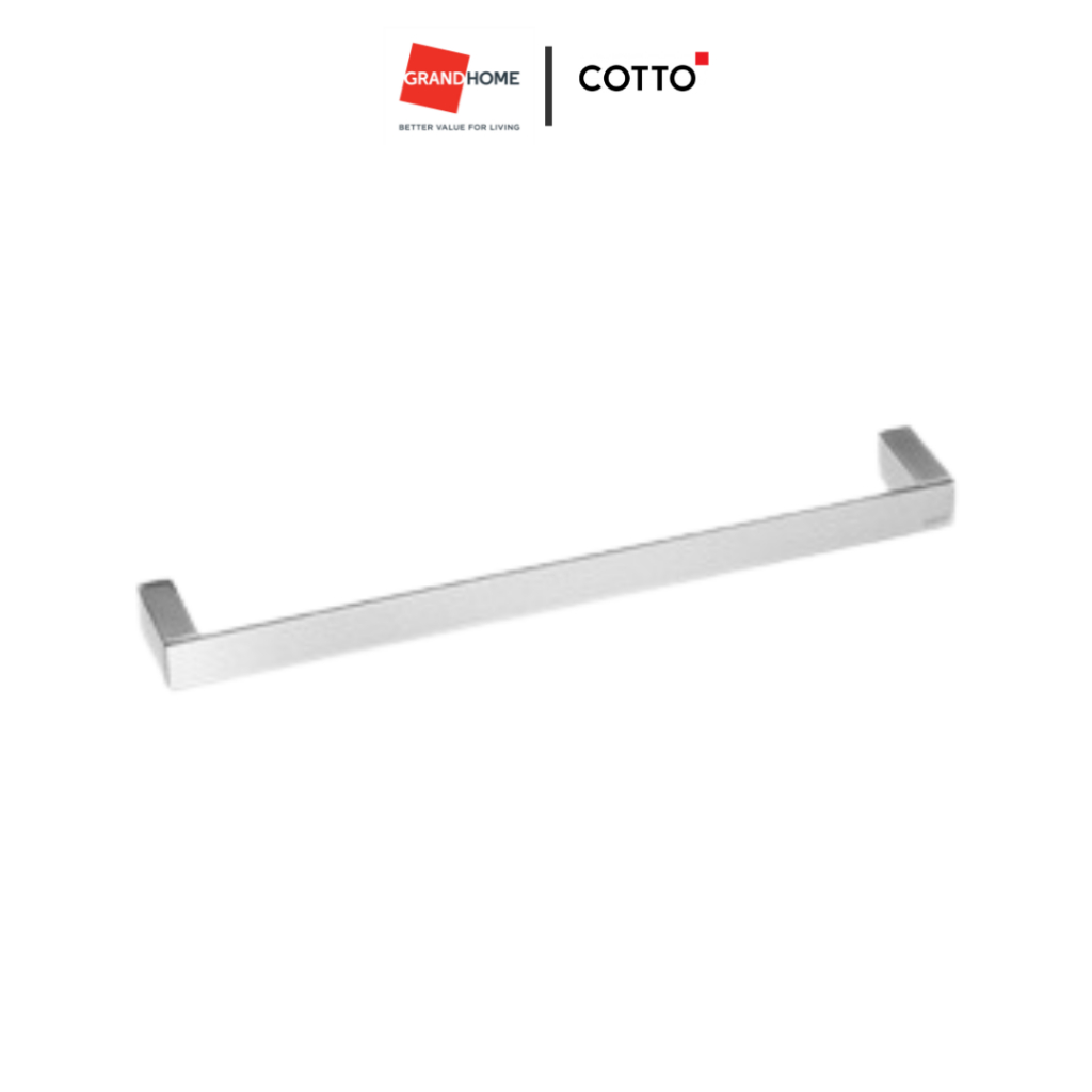 ราวตากผ้า ติดผนัง COTTO รุ่น EDGE CT0274(HM) ยาว 45 ซม. สีโครเมี่ยม