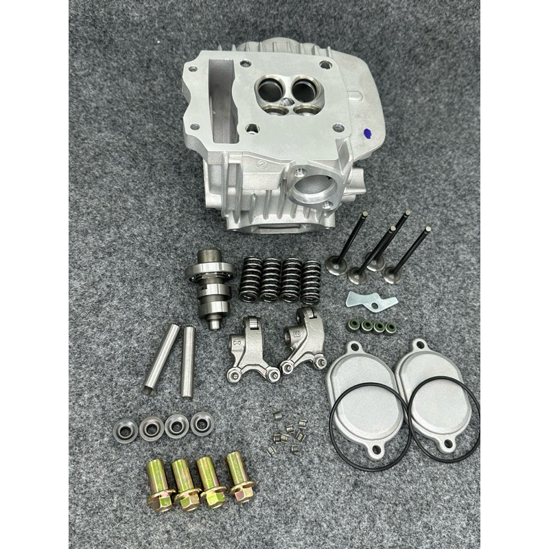 ฝาสูบ125/4วาวใส่ลูก57-58-59มิลขนาดวาล์วเบอร์18-21มิลฝาสูบยังไม่เซ็ทหลังวาล์ว