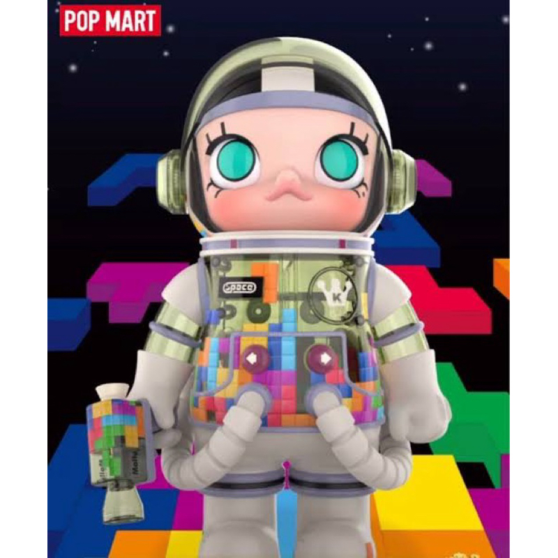 [พร้อมส่ง] POP Mart Space Molly Tetris 400%