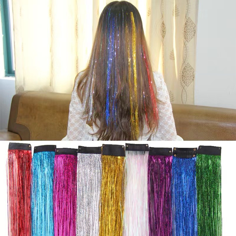 ส่งภายใน48ชม. New ไฮไลท์แบบใหม่ 9สี กิ๊บติดผมแบบไฮไลท์