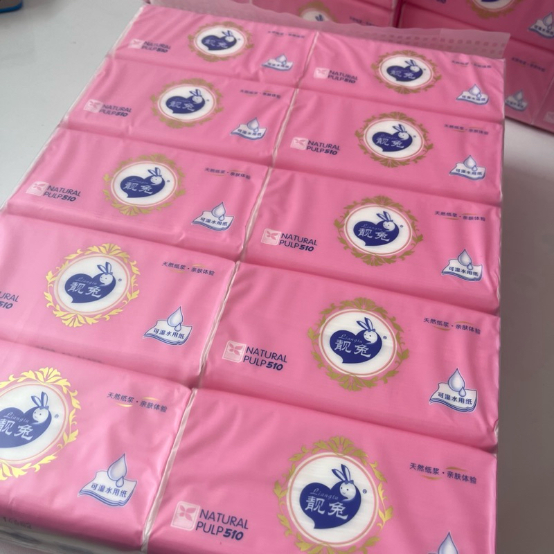 ทิชชู่ตรากระต่าย หน้า 4ชั้น ไม่เปื่อย ไม่เป็นขุ่ย ทิชชู่เช็ดหน้า