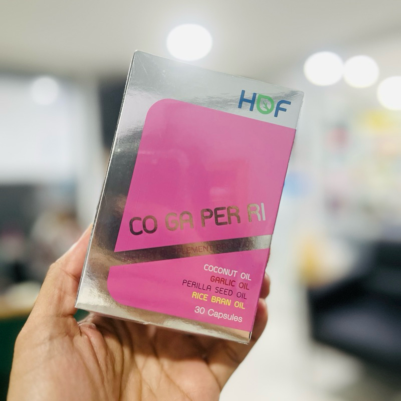exp2/2026 Hof Co Ga Per Ri น้ำมัน4สหาย coconut/garlic/perilla seed/rice brand Oil