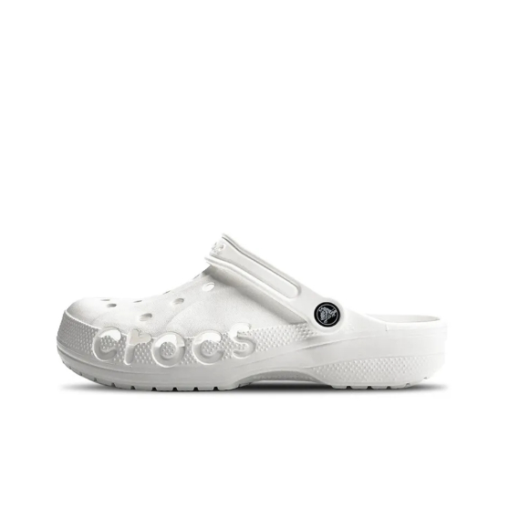 【ของแท้ 100%】Crocs Baya Platform Clog  สามารถสวมใส่ได้ทั้งชายและหญิง White/Black/Blue รองเท้าแตะ