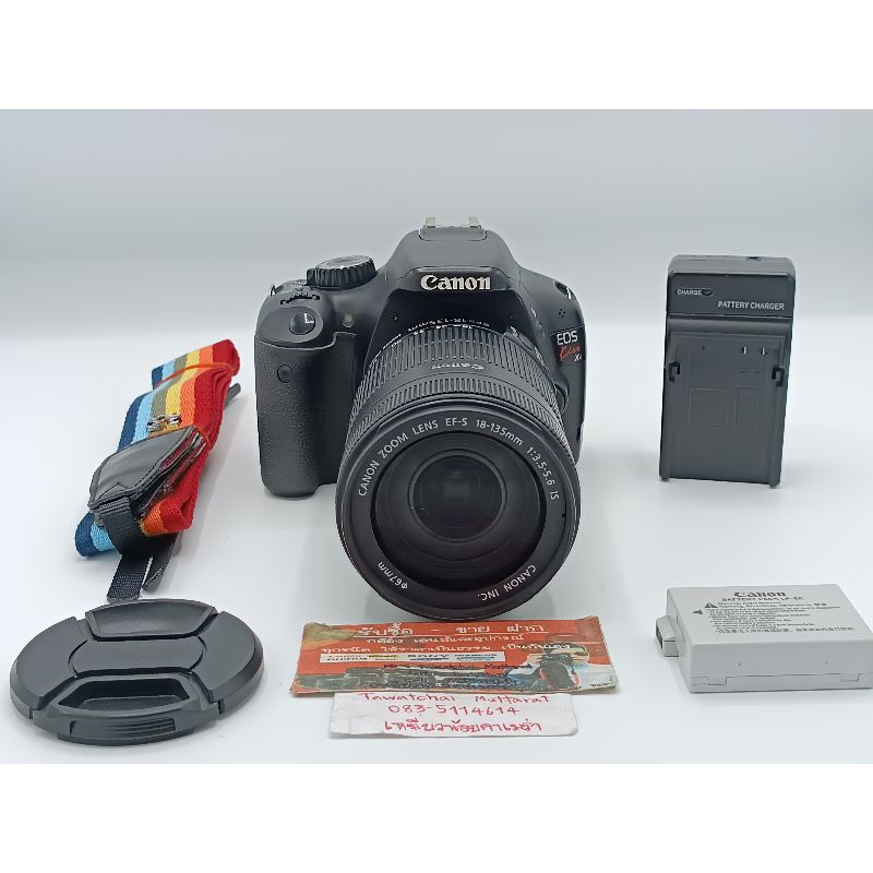 กล้อง Canon Kiss X4(550D)+18-135 IS กล้องมือสอง