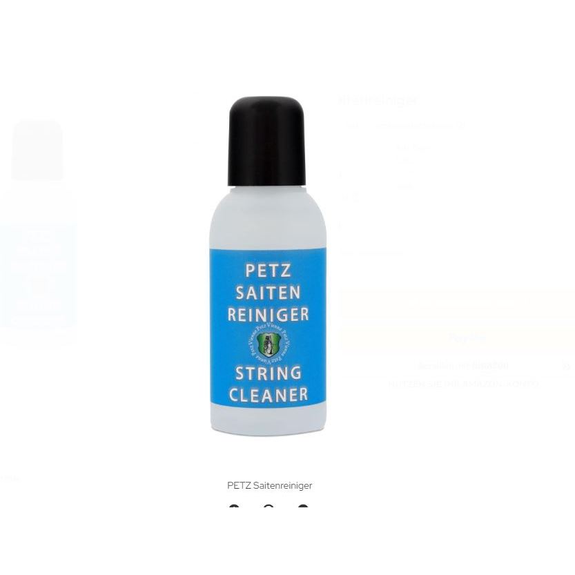 Petz Saiten Reiniger String Cleaner 50ml.