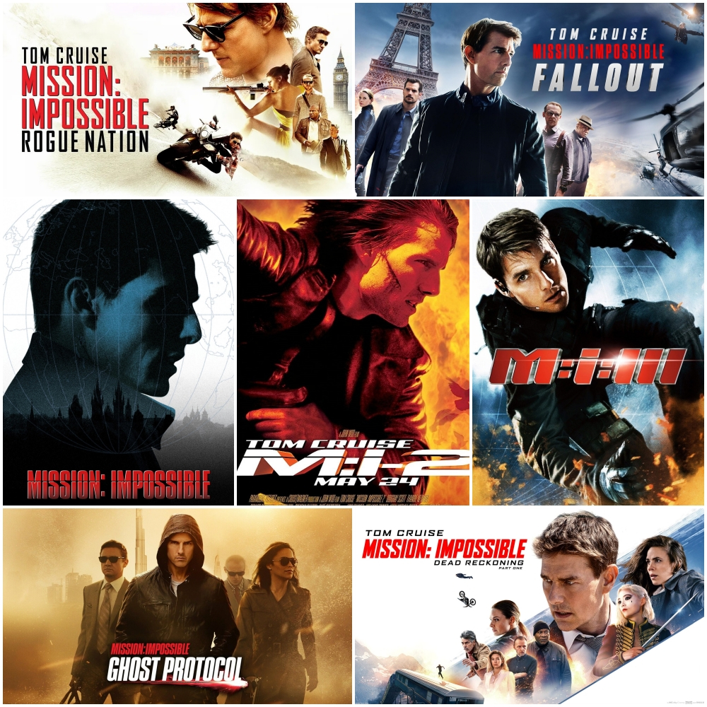 USB Flash Drive ไฟล์หนัง Mission Impossible รวมครบ 7 ภาค พากย์ไทย-อังกฤษ คุณภาพ 1080p (FHD) Master แท้