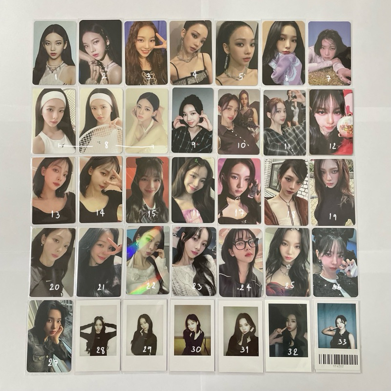 [รอเติมของ] Photocard Karina การ์ด คาริน่า พี่น่า | ของแท้ ออฟฟิเชียล official