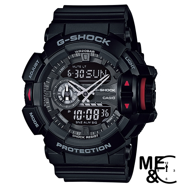 CASIO G-SHOCK GA-400-1BDR ของแท้ ประกันศูนย์ CMG