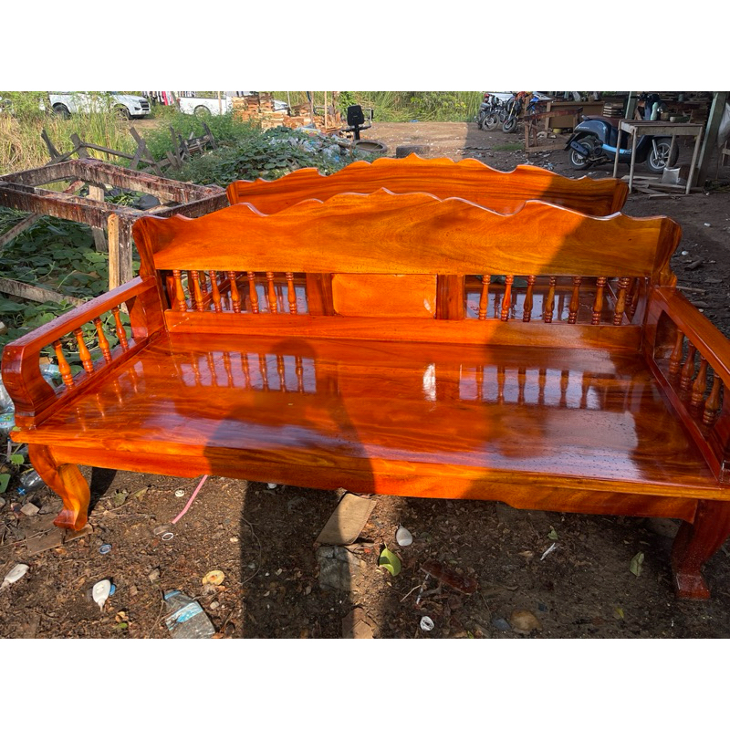โซฟาไม้ 80 × 200บริการจัดส่ง ((ตจว.มีค่าส่ง))