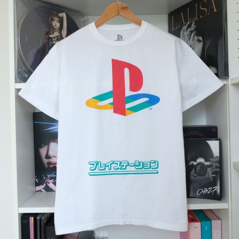 เสื้อยืด PlayStation: Japan Edition มือสองของแท้