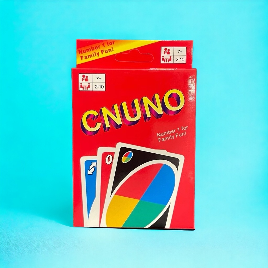 CNuno 2 สี การ์ดเกมส์ ขนาดปกติ 108 ใบ