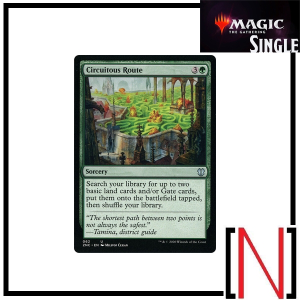 [MTG][Single][ZNC] Circuitous Route ระดับ Uncommon [ภาษาอังกฤษ]