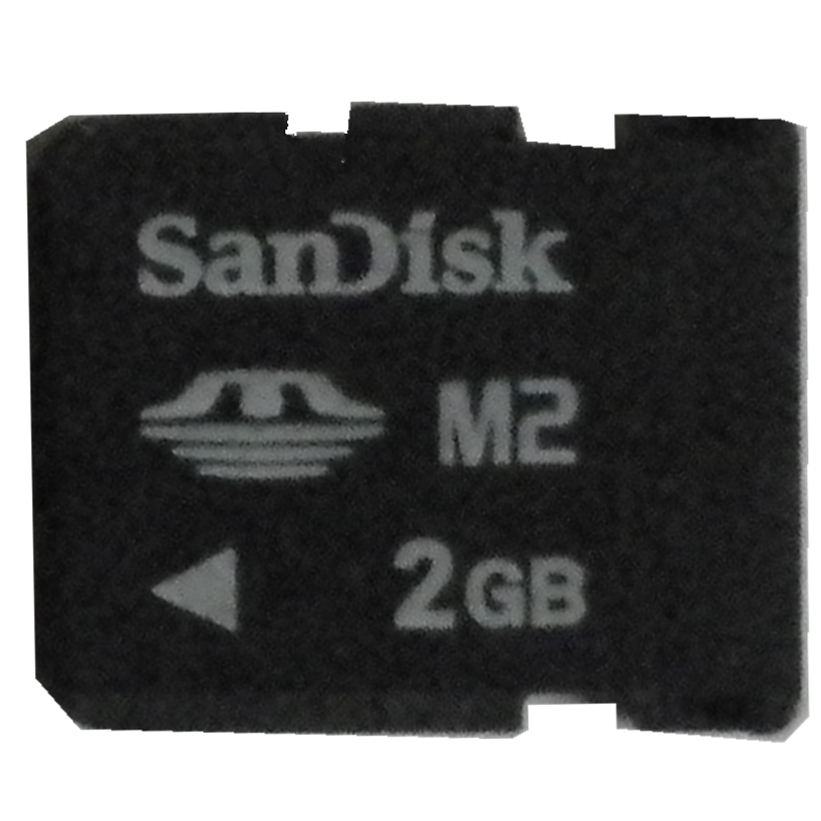 Sandisk 2GB M2 memory card การ์ดเก็บข้อมูล