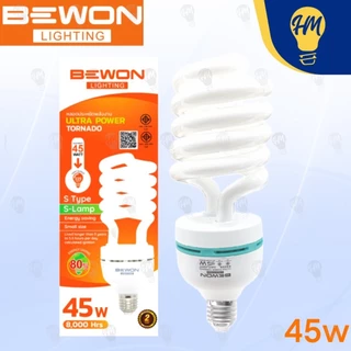 Bewon หลอดไฟ ทอร์นาโด 45W 65W แสงขาว