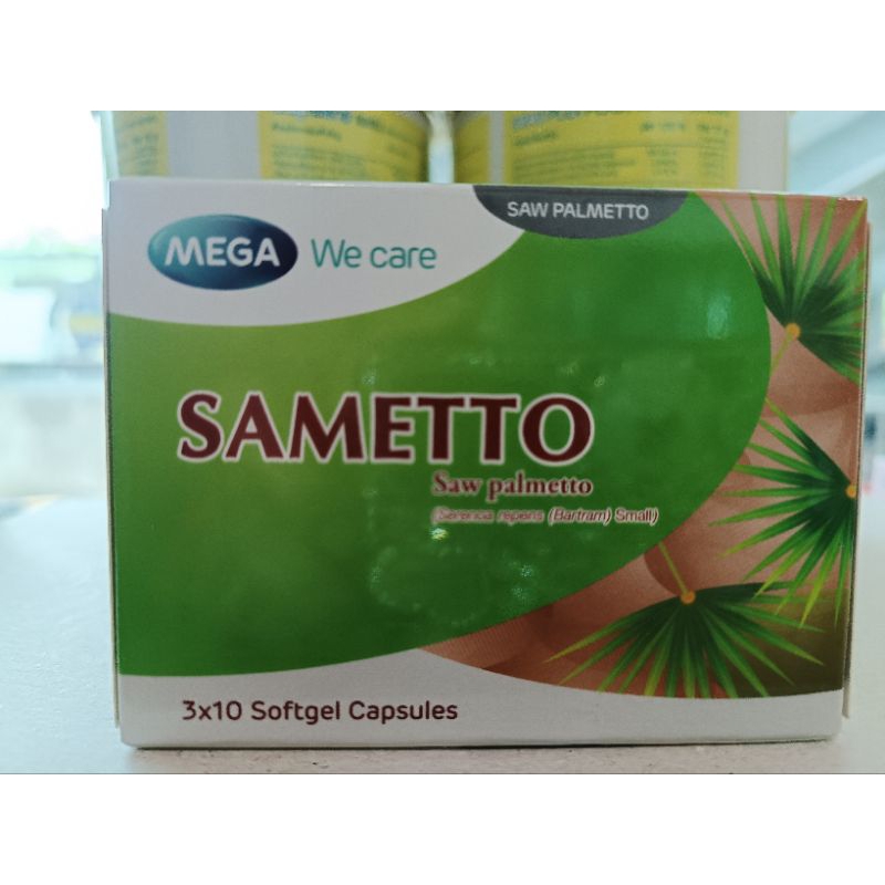 sametto 3x10Softgel Mega we care