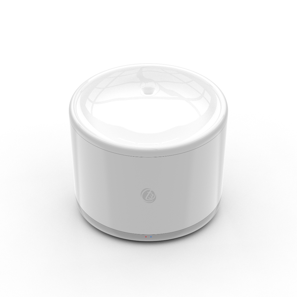 T3 Smart Pet Water Fountain PW1 เครื่องให้น้ำสัตว์เลี้ยงอัตโนมัติ 2L รุ่นใหม่ มีฟิลเตอร์ 3 ชั้น รับประกัน 1 ปี