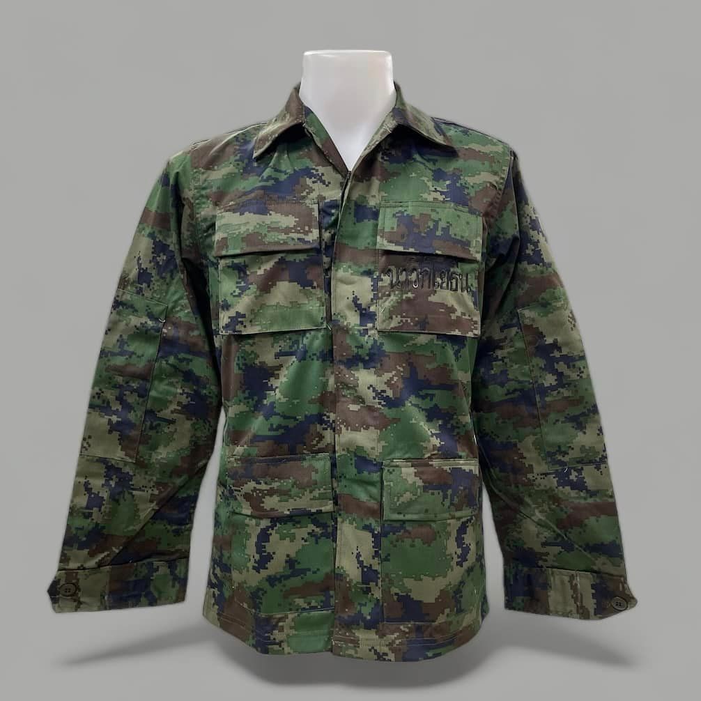 เสื้อลายพรางดิจิตอลทหารเรือ ของแท้จากทหารเรือ
