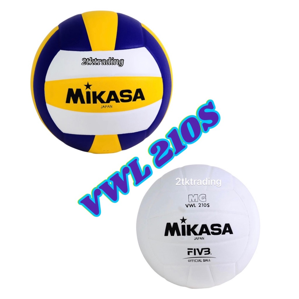 วอลเลย์มิกาซ่า VWL 210Sและ MV 210 สี วอลเลย์บอลหนัง volleyball PU#5