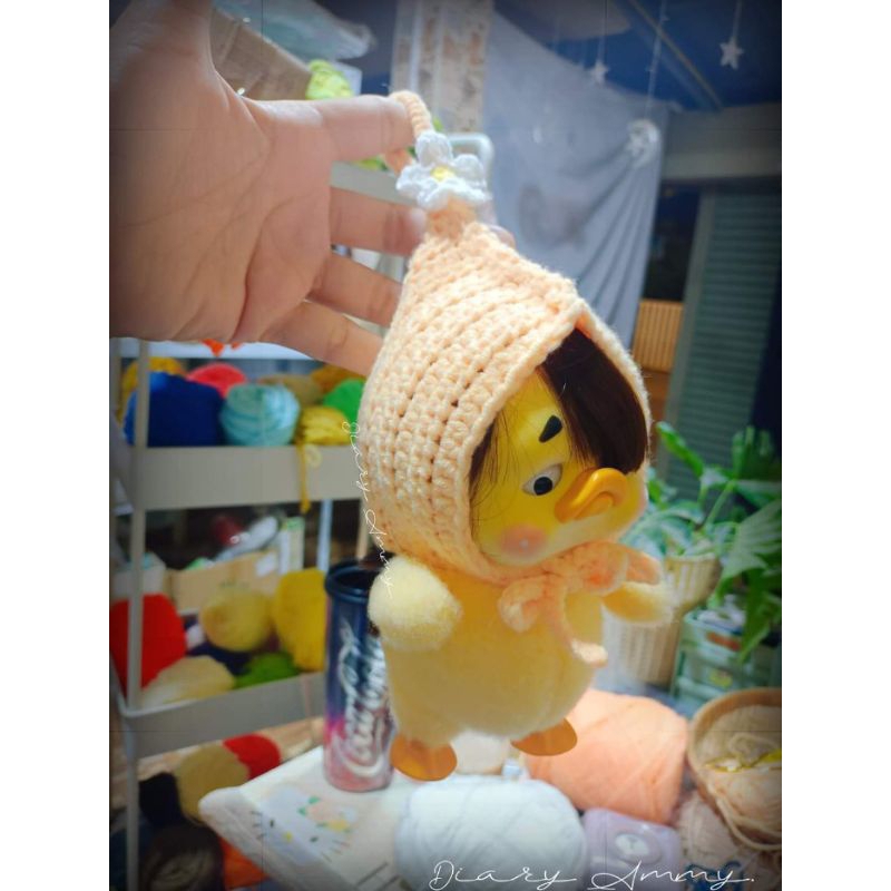 หมวกเป็ดหน้าบึ้ง..แขวนกระเป๋าได้ updetduck.