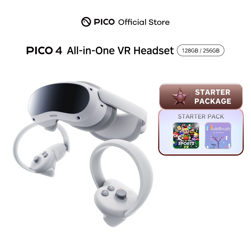 [ของแท้จากofficial] Pico 4 all in one VR Headset 4k
