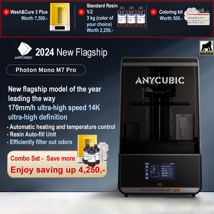 New* M7Pro 14K - Anycubic Photon Mono M7Pro 14K + Wash & Cure 3 Plus