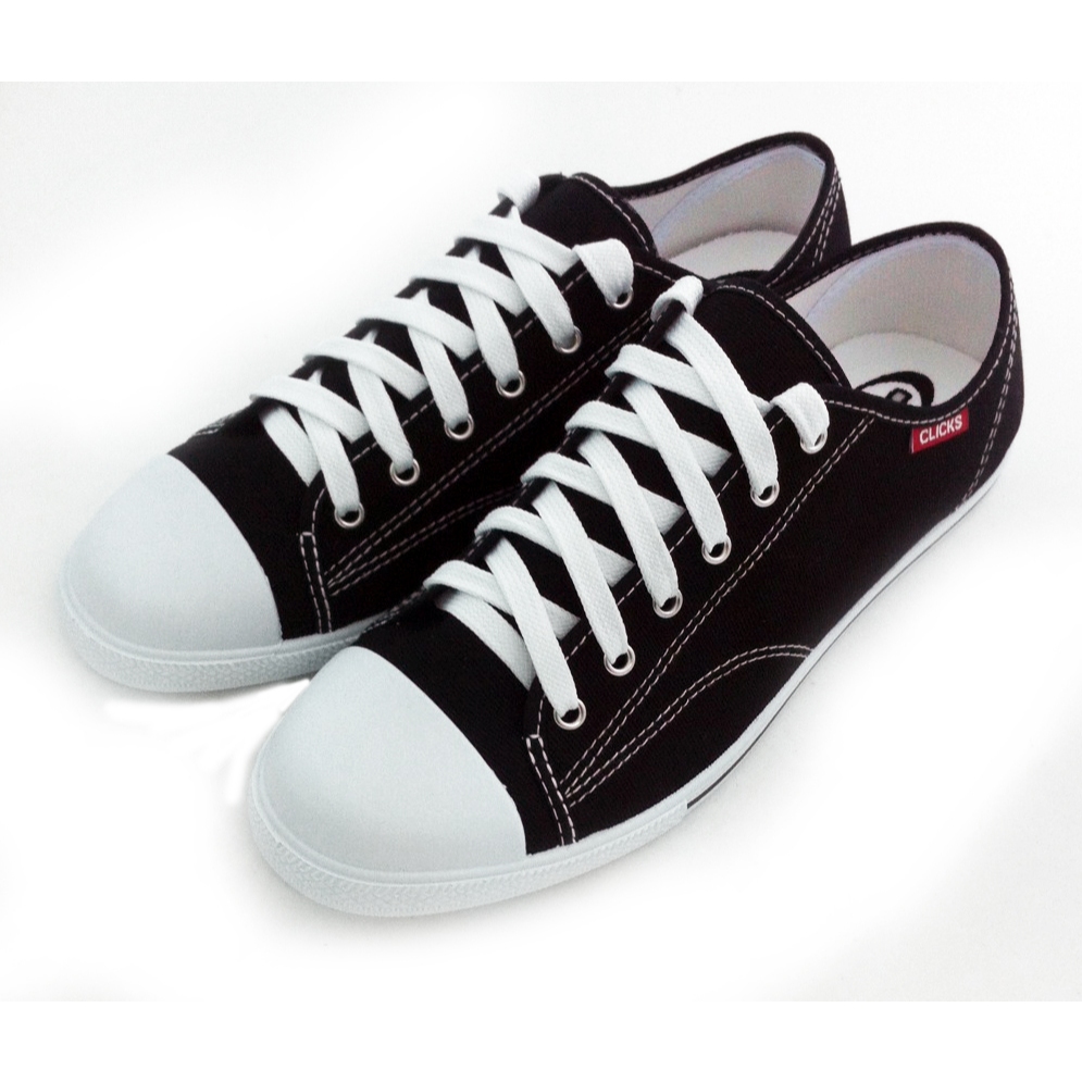 ✅จัดโปร💥CLICKS รองเท้าผ้าใบผูกเชือก รุ่น  CL-906 Size 41