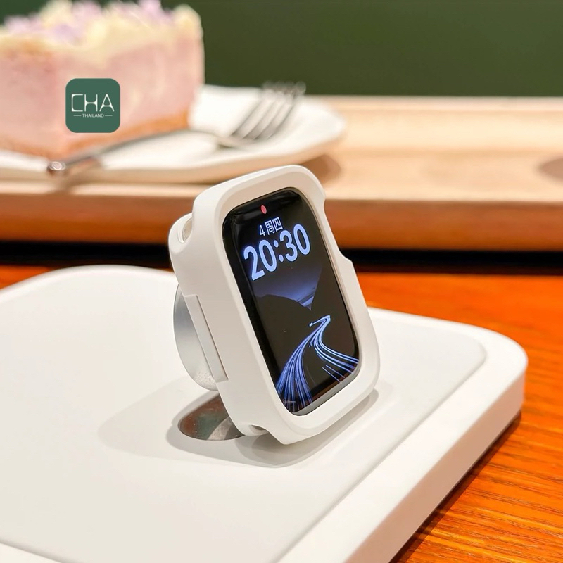 เคสแบบนิ่ม สไตล์มินิมอล สําหรับ Apple watch series 11 10 9 8 Ultra 7 6 SE 5 4 3 ขนาด40/41/44/45/46mm เคสซิลิโคน Armor ราคา ถูกที่สุด ดีลบีเคเค แกลเลอรีภาพที่ 4