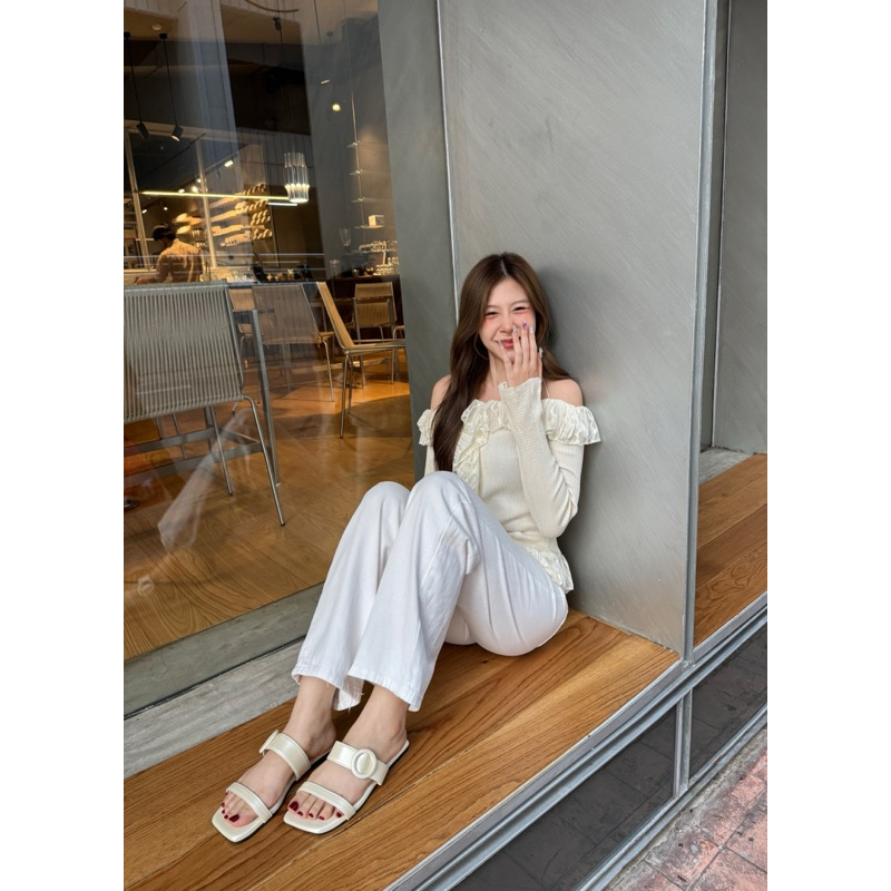 รองเท้าแฟชั่นผู้หญิงATOMroom-รุ่น Candy Summer  พื้นนุ่มใส่สบาย