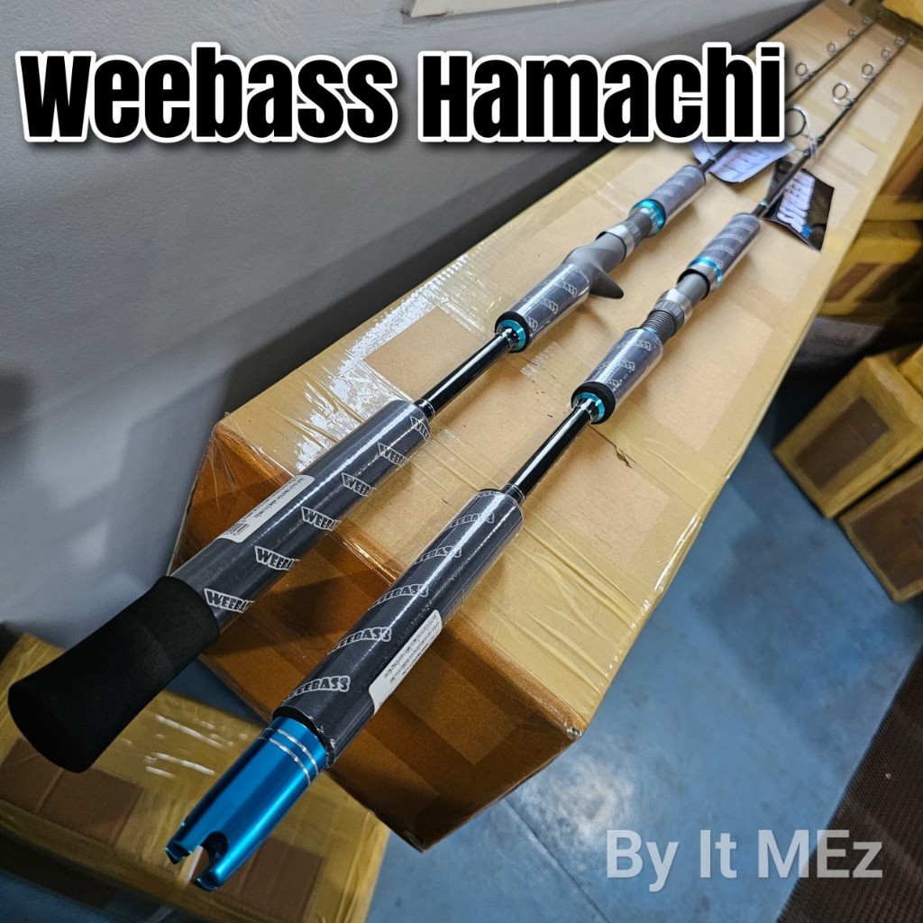 [ ของแท้ ]  คันตีเหยื่อปลอม เหยื่อสด Jigging Weebass Hamachi ยาว 5.8 ฟุต 1 ท่อน เหมาะกับงานช่อน ชะโด
