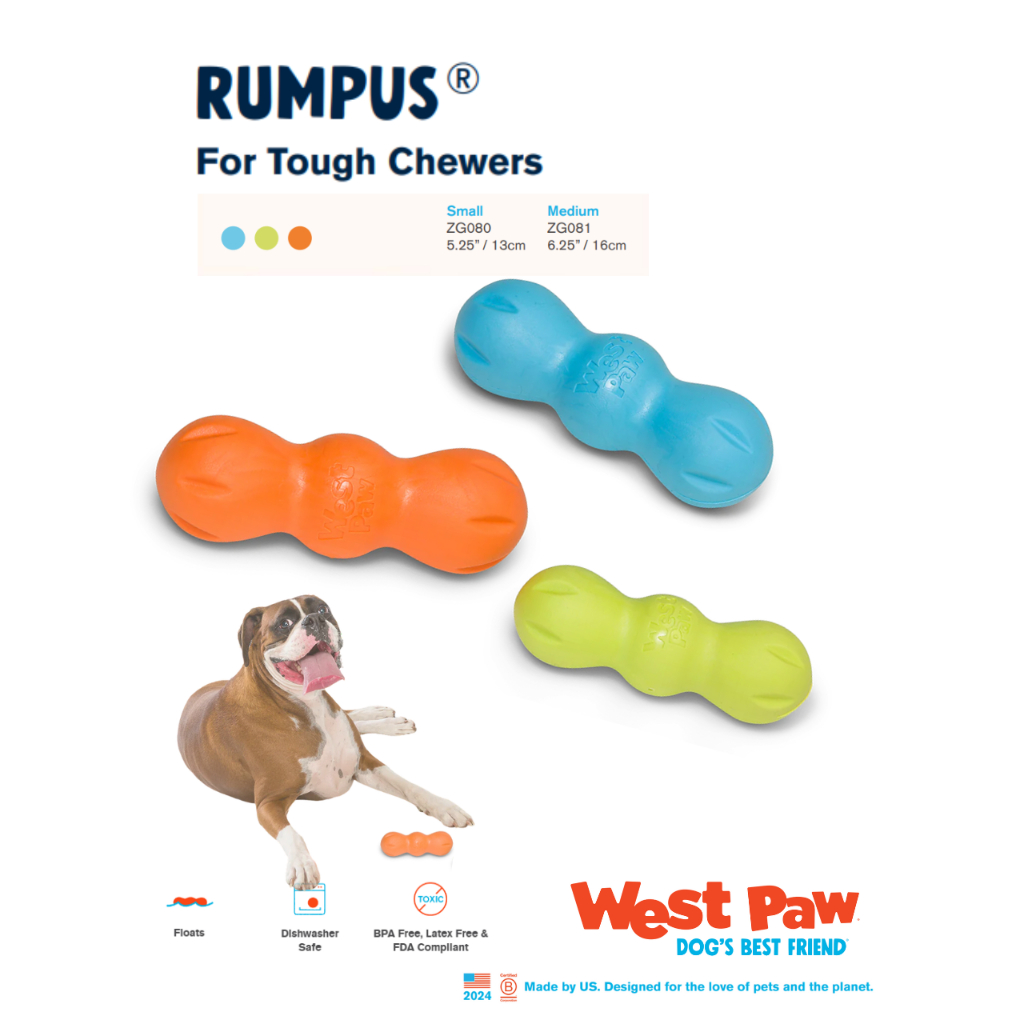 Rumpus - Built For Tough Chewers - westpaw