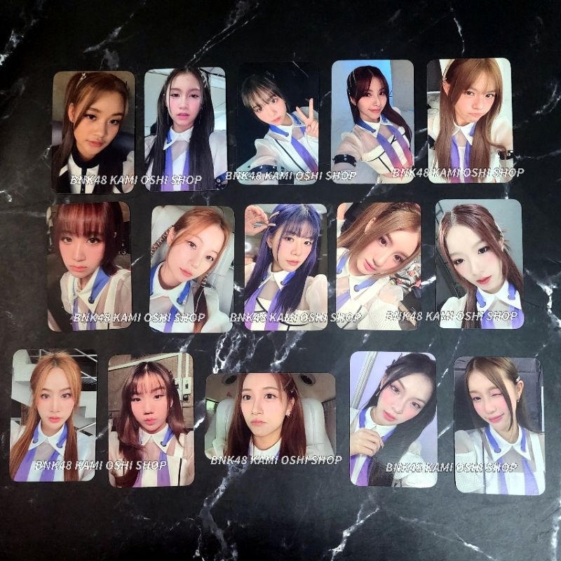 Photocard Kiss me card [1/3] การ์ด Senbatsu Bnk48 ซิงเกิ้ล 16 Kiss me! ให้ชั้นได้รู้ photo card cgm48