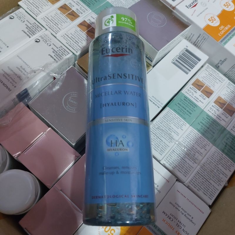 แพ็คเกจไทย | ยูเซอริน Eucerin UltraSENSITIVE [HYALURON] MICELLAR Water 400ml