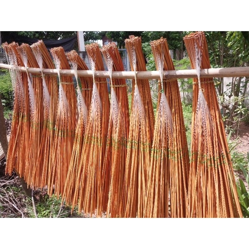 เบ็ดปักไม้ไผ่ เบ็ดปักคันนา คันเบ็ดพร้อมใช้ ยาว 90 ,100 cm