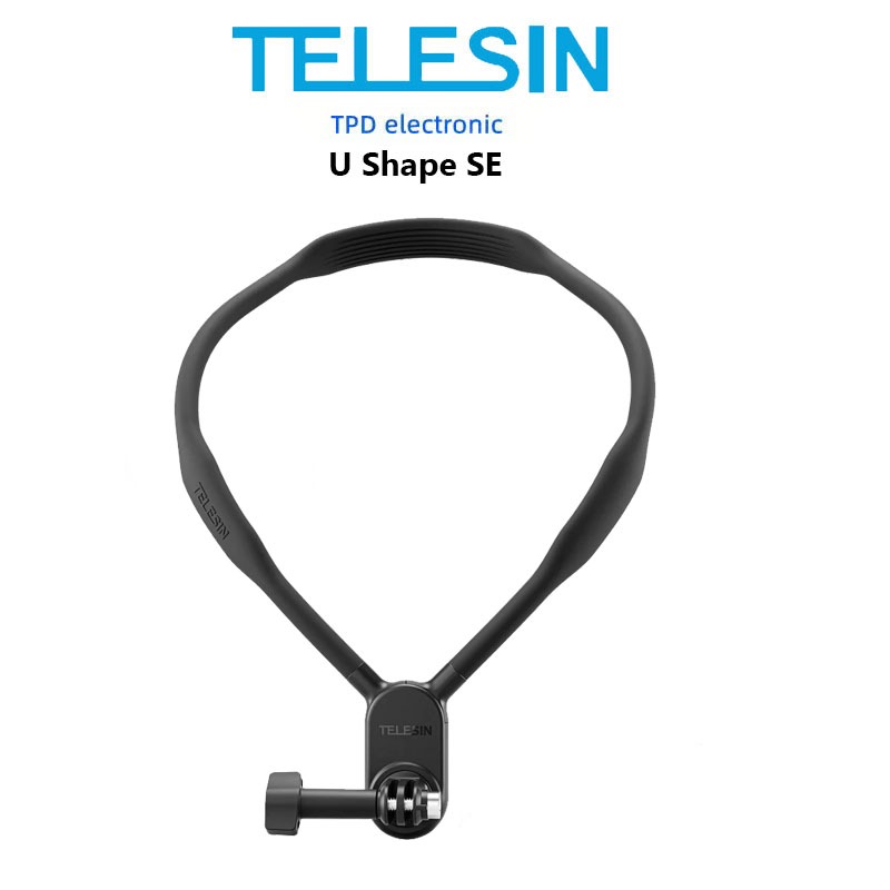 TELESIN  U Shape Neck Holder Mount SE TE-HNB-003 (No Magnetic) / S2-HNB-09 for Action Cameras  สายคล