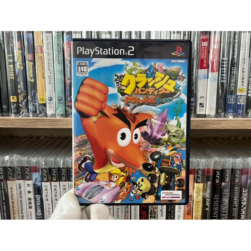 Ps2 - Crash Tag Team Racing (แผ่นแท้) Crash Bandicoot