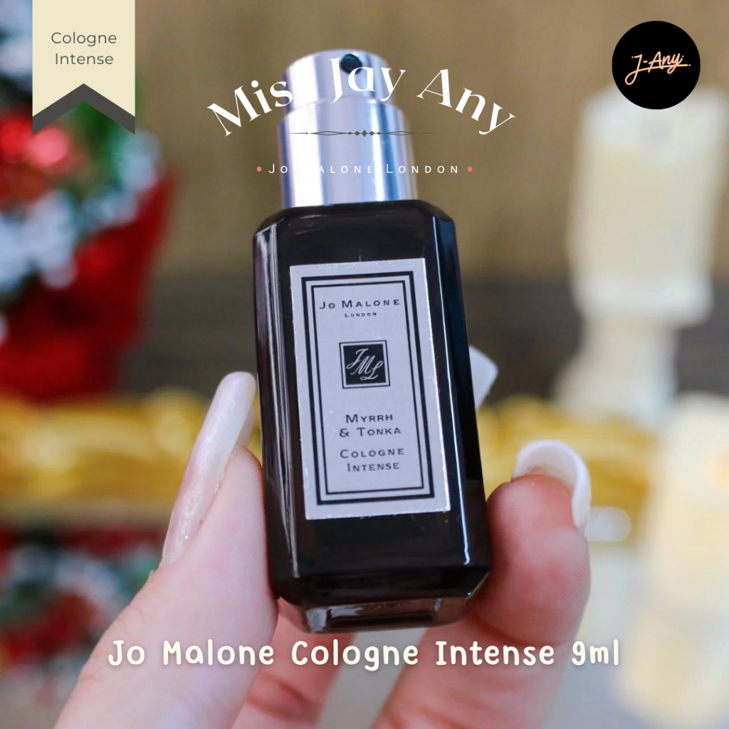 ✨ Jo Malone London 🪐 Cologne Intense 9ml น้ำหอมโจ มาโลน ลอนดอน 🇬🇧 ขวดสีเข้ม 9มล. หัวสเปรย์ พกพาสบาย กลิ่นหอมติดทนนาน - รูปที่ 4