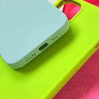 🔥สีมาใหม่มีโลโก้🔥เคสกำมะยี่ สีพื้น งานกล่อง สำหรับรุ่นไอโฟน11-16promax
