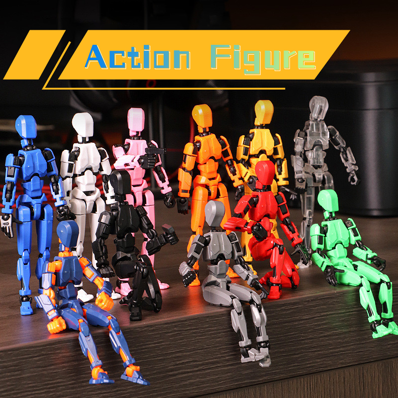 [พร้อมส่ง]โมเดลฟิกเกอร์ DIY ข้อต่อขยับได้ 3D พกพาง่าย สําหรับออกกําลังกายนิ้ว