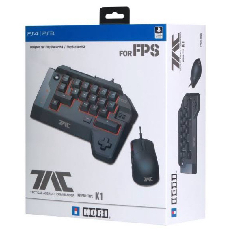 Tactical Assault Commander Key Pad Type K1 for PS4/PS3/PC Hori Japan