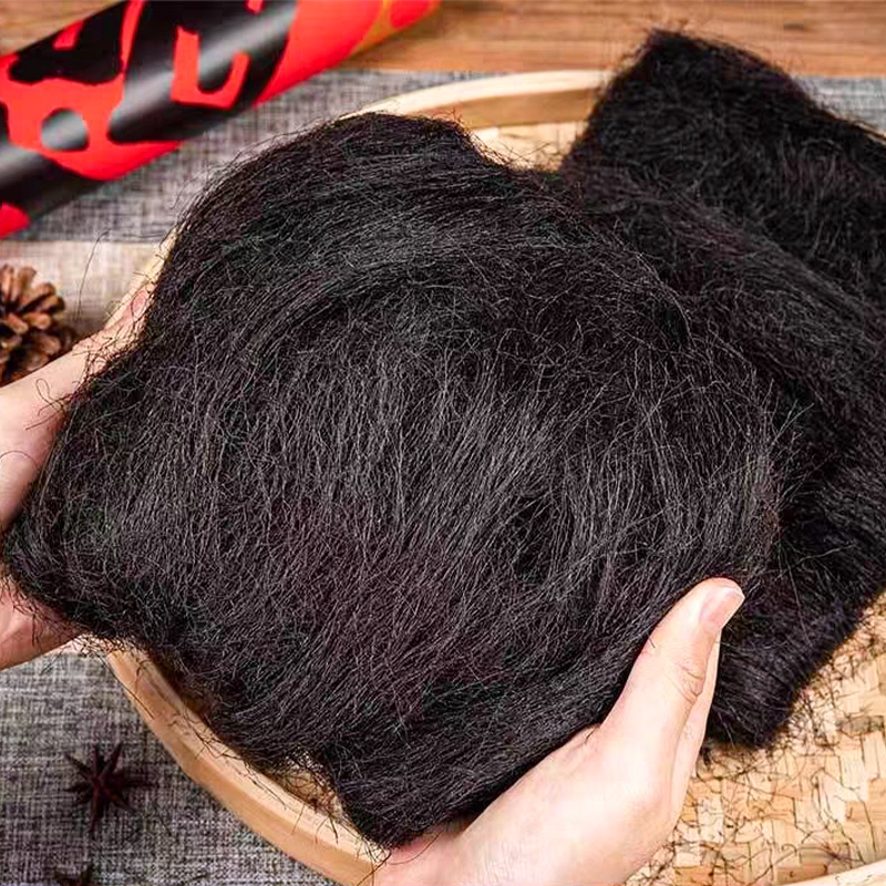 สาหร่ายเส้นผม หนักประมาณ 150 กรัม头发菜 นำไปประกอบอาหารหรือทำนำ้ซุป